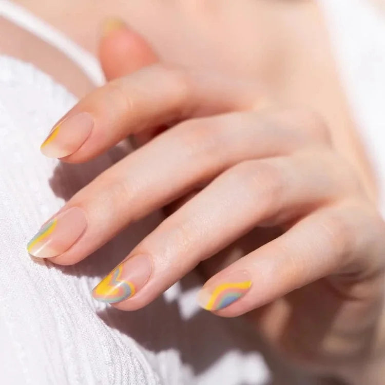 Kit Ongle En Gel à Motif Cœur