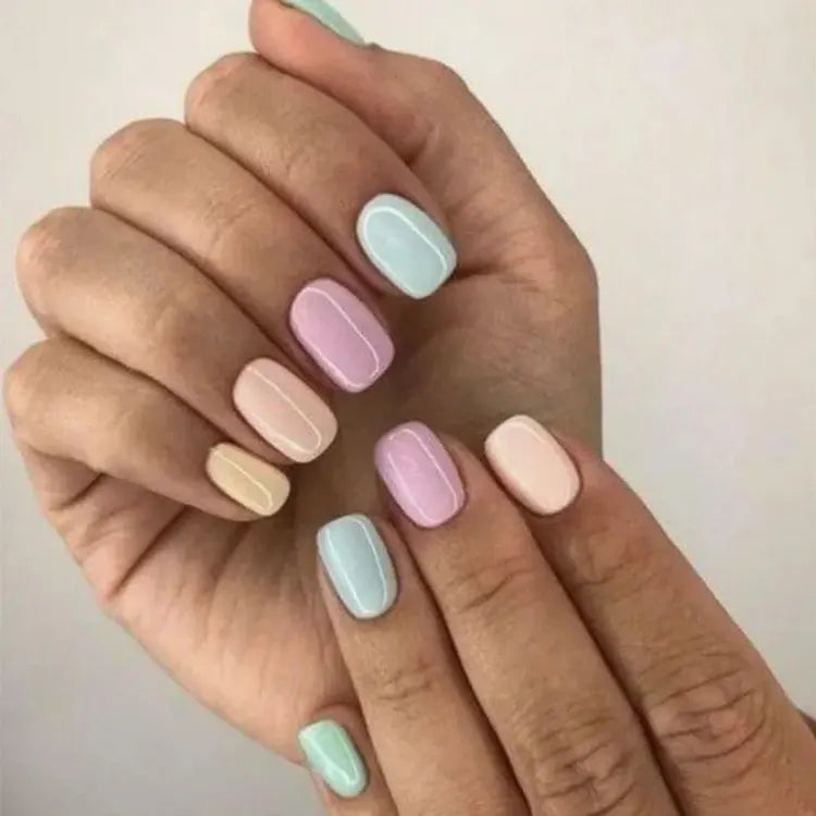 Kit Ongle En Gel Pastel Multicolore