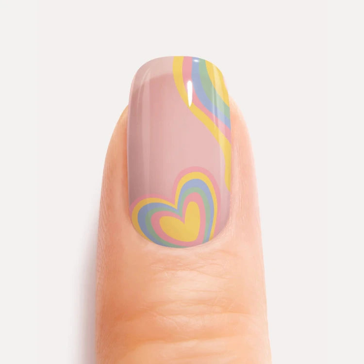 Kit Ongle En Gel à Motif Cœur