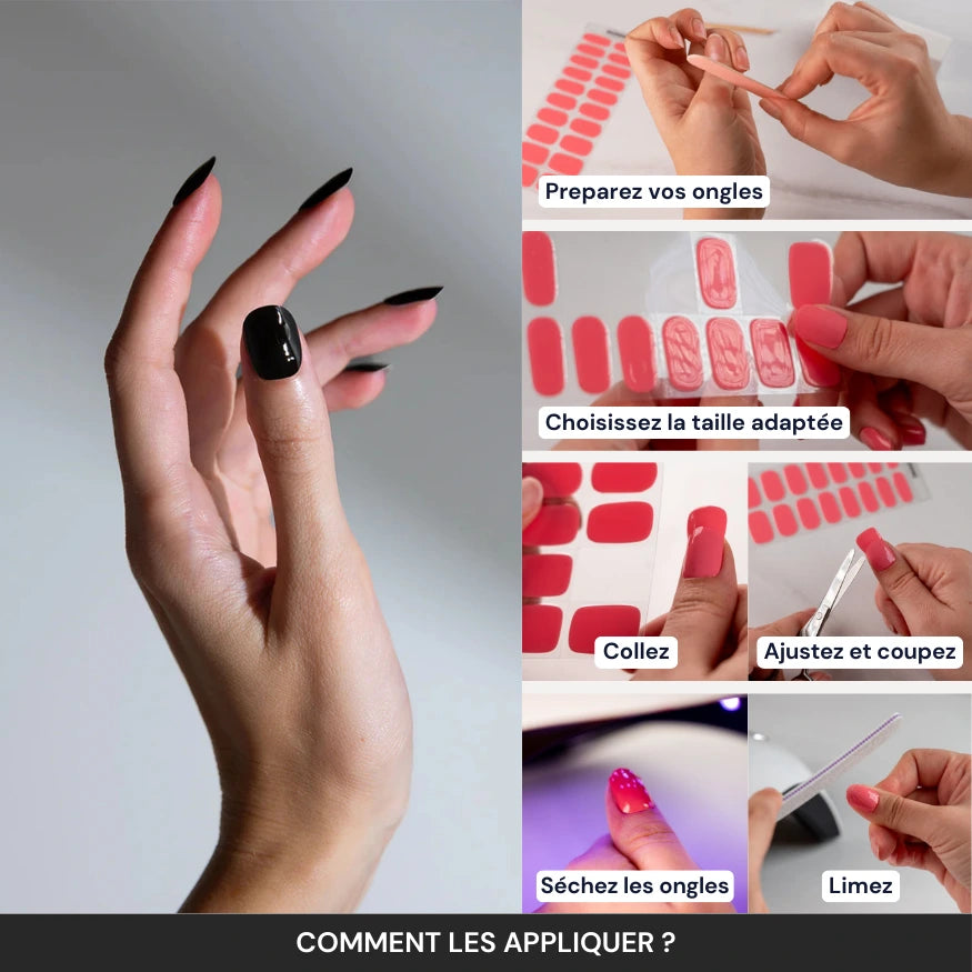 TUTO : Comment appliquer les bandes en gel
