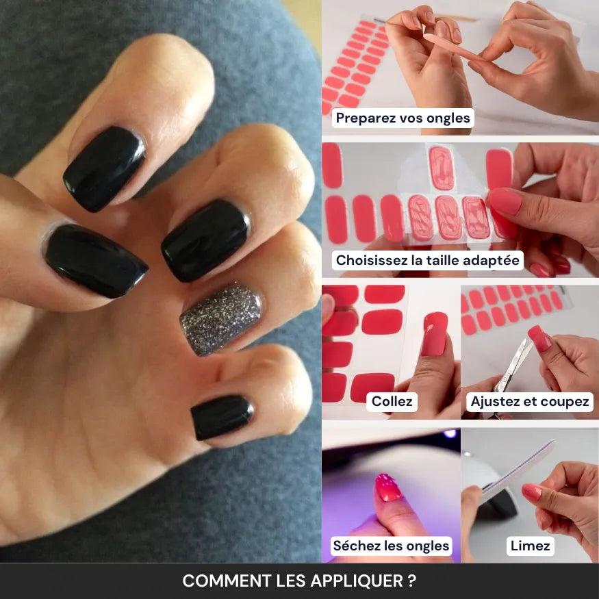 Tuto : Comment appliquer les bandes en gel