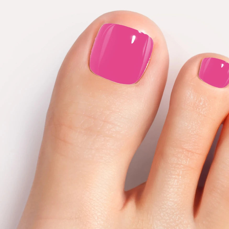 Kit Pédicure en Gel Rose Fushia