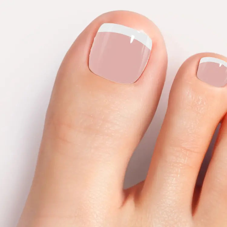 Kit Pédicure en Gel French Blanc