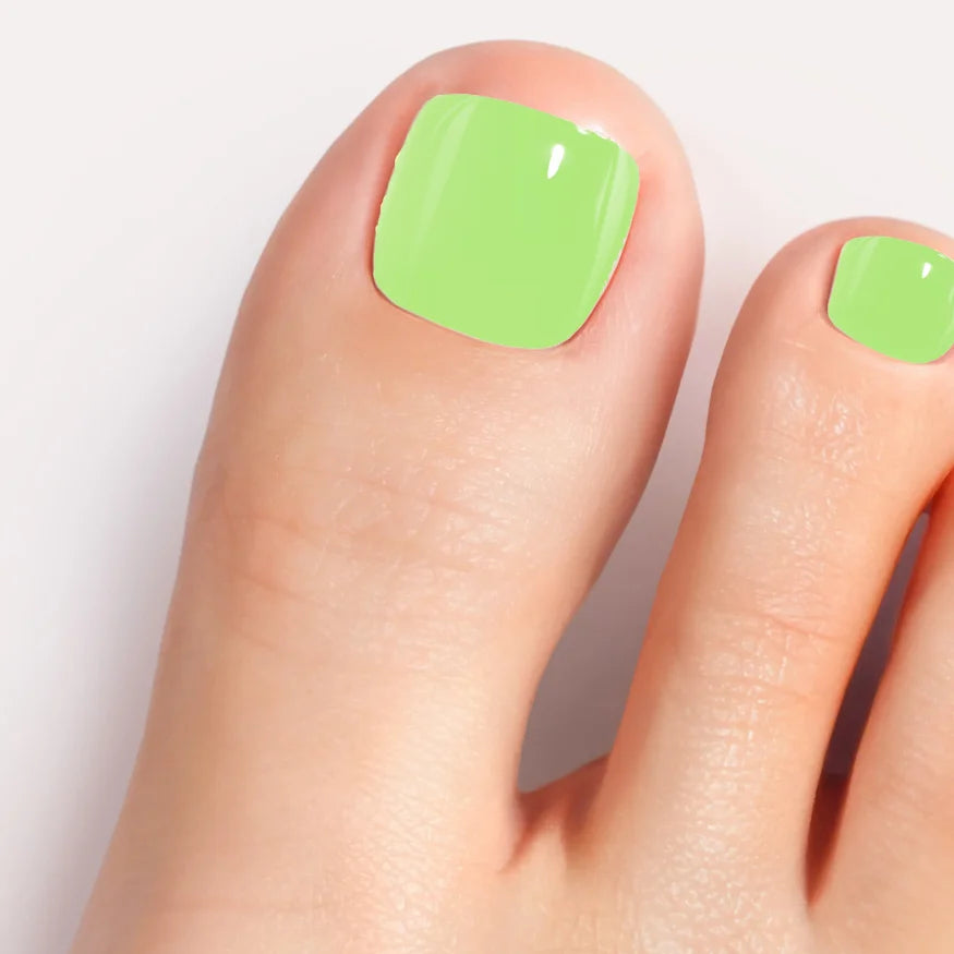 Kit Pédicure en Gel Vert Neon