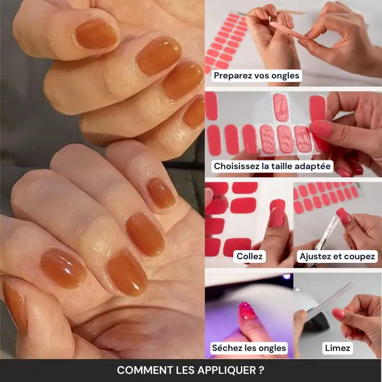Kit Ongle En Gel Miel