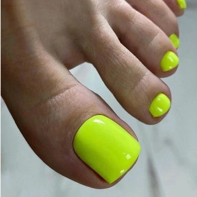 Kit Pédicure en Gel Vert Neon