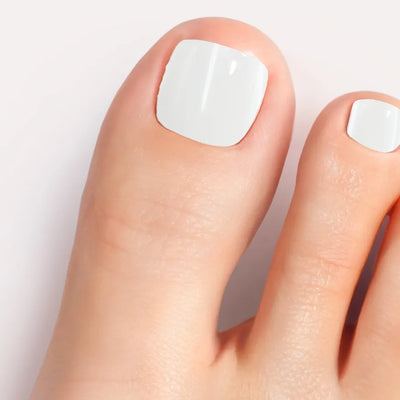 Kit Pédicure en Gel Blanc Nacré