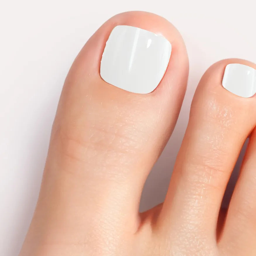 Kit Pédicure en Gel Blanc Nacré