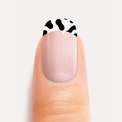 Kit Ongles en Gel Motif Tacheté French