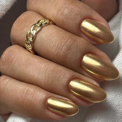 Kit Ongle En Gel Or Chrome