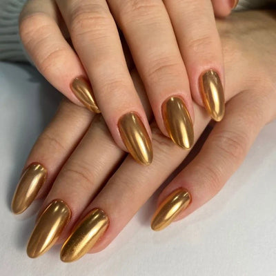Kit Ongle En Gel Or Chrome