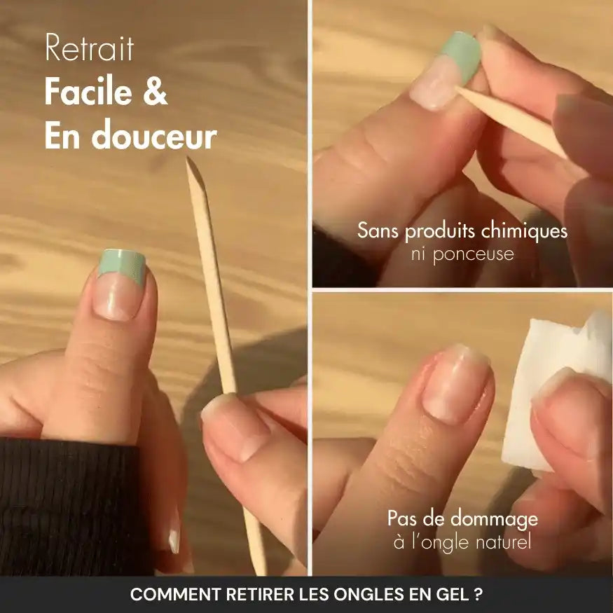 Comment retirer les bandes en gel