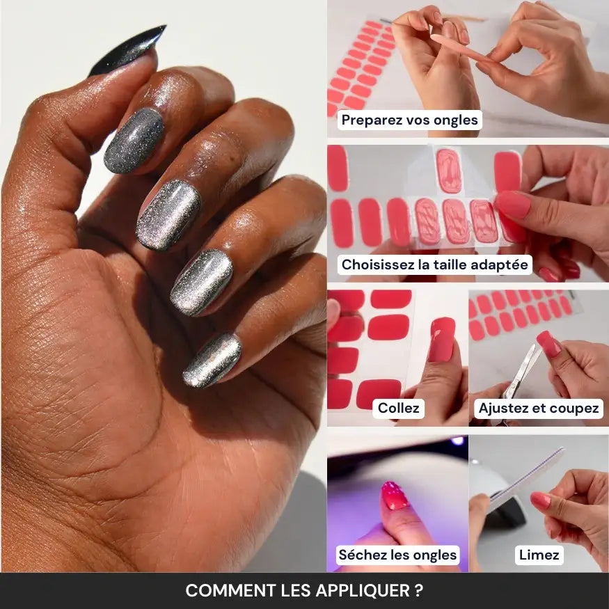 Comment utiliser les ongles en gel