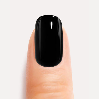 Kit Ongle En Gel Noir Chrome