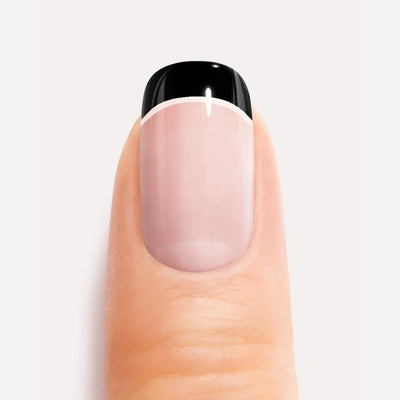 Kit Ongle En Gel French Noir et Blanc