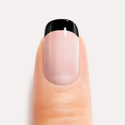 Kit Ongle En Gel Noir French