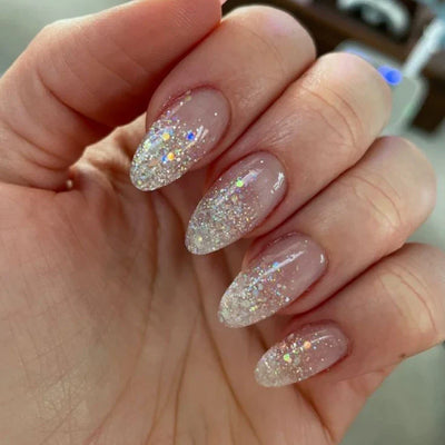 Kit Ongle En Gel Babyboomer Paillette