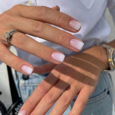 Kit Ongle En Gel Babyboomer Rose Pâle