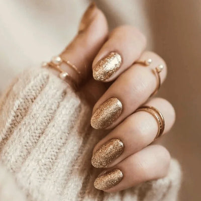 Kit Ongle En Gel Doré