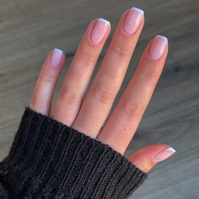 Kit Ongle En Gel Blanc French