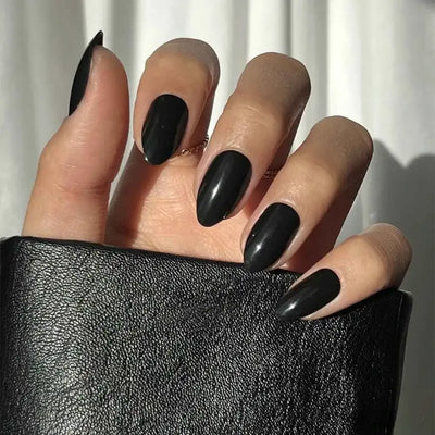 Kit Ongle En Gel Noir Chrome