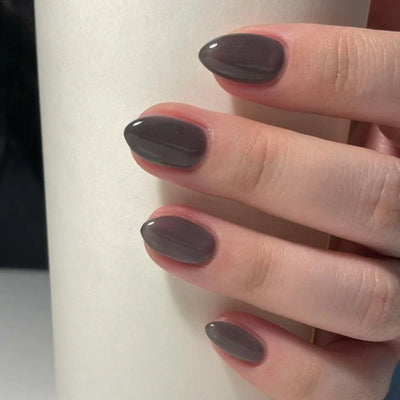 Kit Ongle En Gel Taupe Foncé